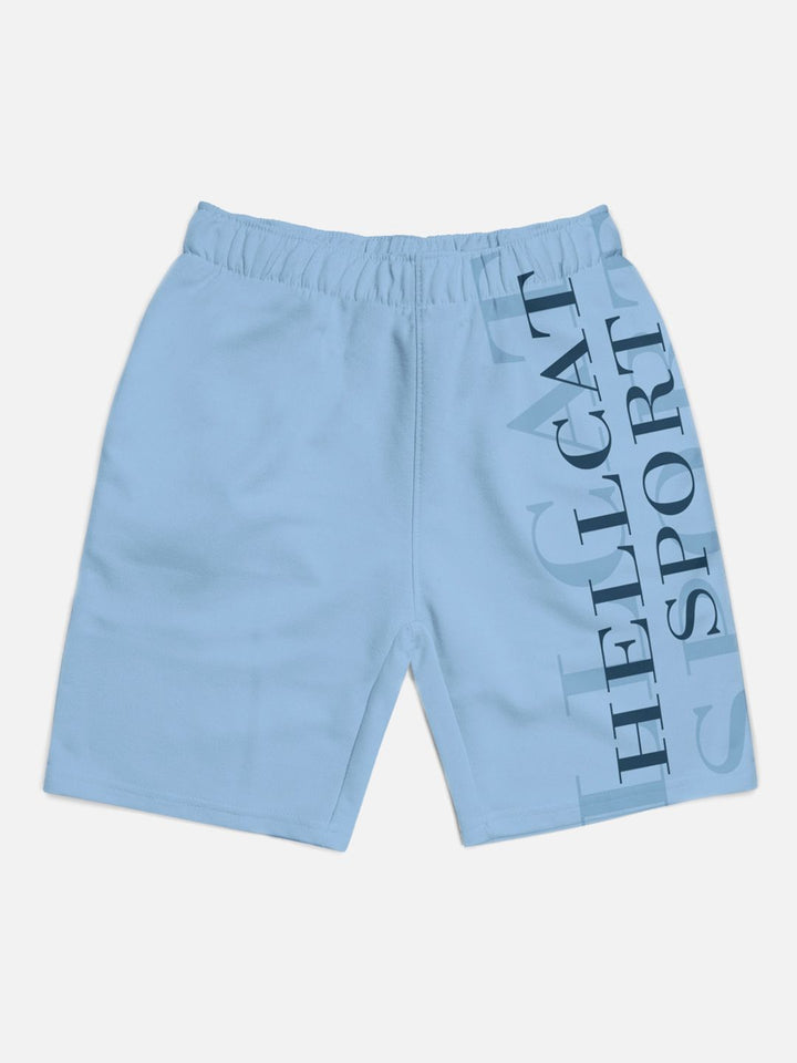 HELLCAT Boys Pack Of 5 Typography Printed Regular Shorts