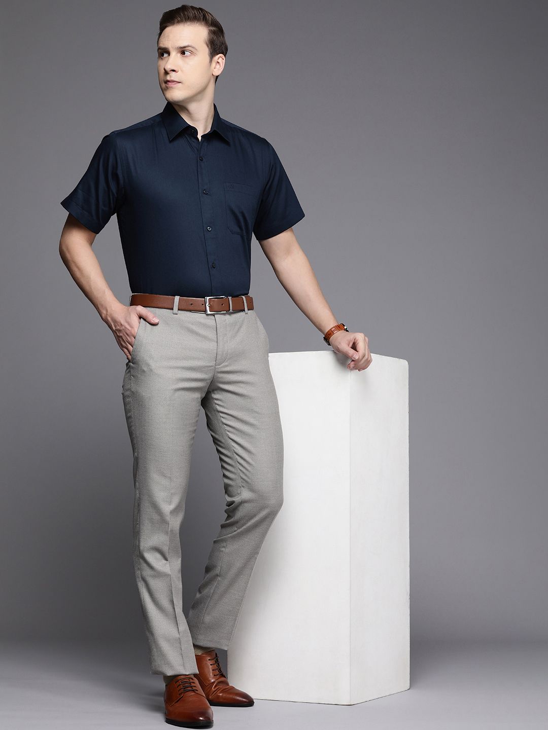 Raymond Pure Cotton Formal Shirt