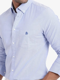 RARE RABBIT Men Comfort Spread Collar Solid Cotton Formal Shirt