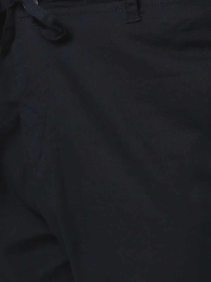Bewakoof Men Navy Blue Joggers