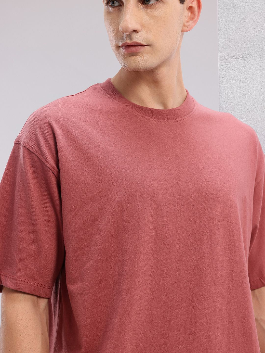 HRX by Hrithik Roshan Typography Printed Drop-Shoulder Sleeves T-shirt