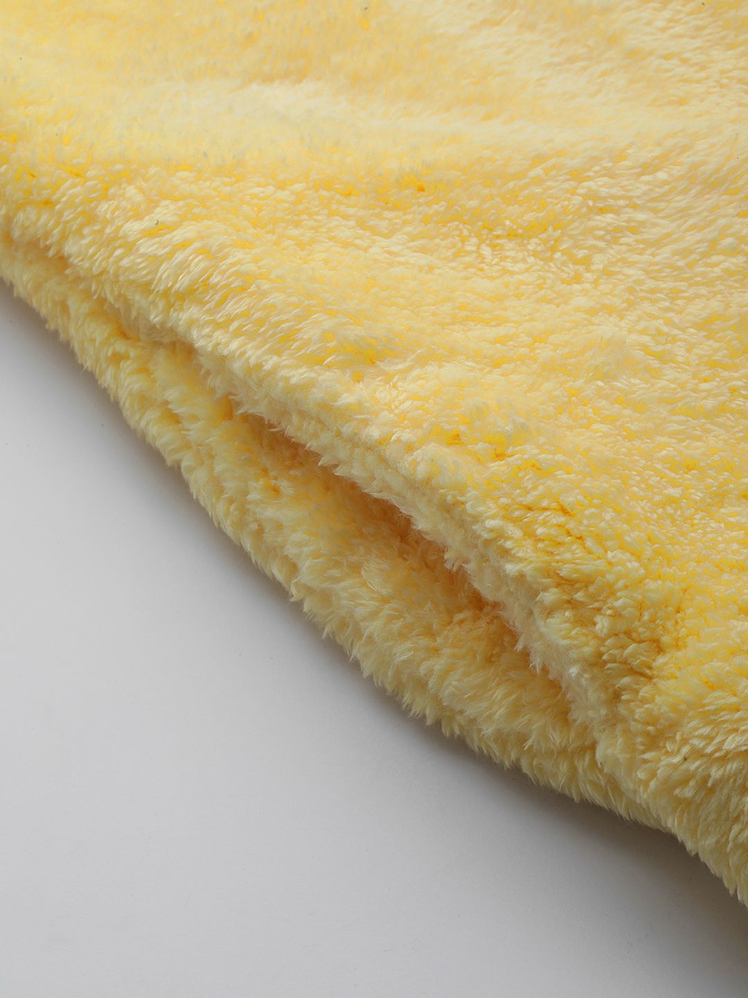 SASSAFRAS Women Yellow Faux Fur Tailored Jacket