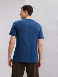 HRX by Hrithik Roshan Brand Logo Print Drop-Shoulder Sleeves Training T-shirt