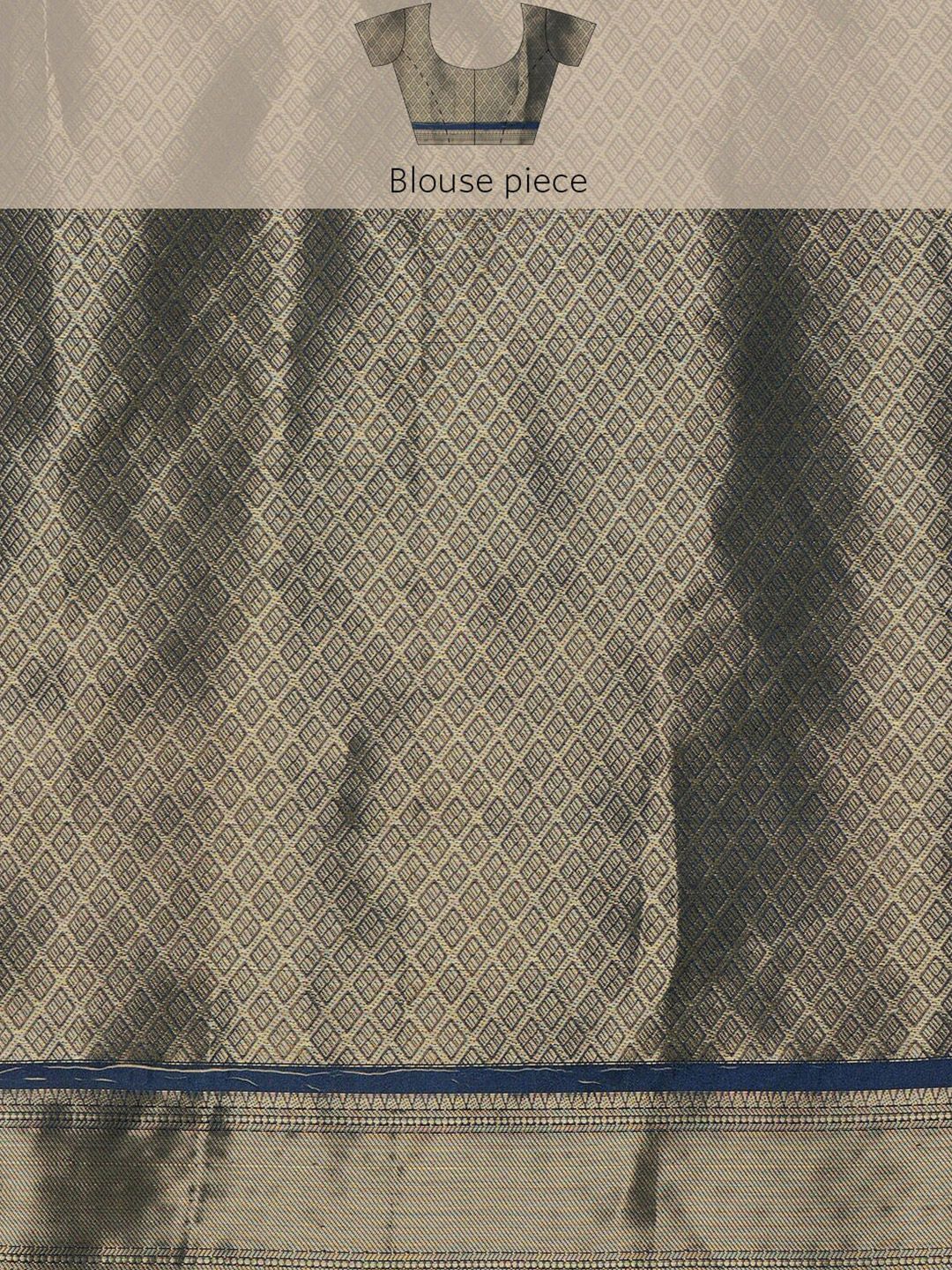 Silk Land Kanjeewaram Art Silk Zari Woven Digital Print saree