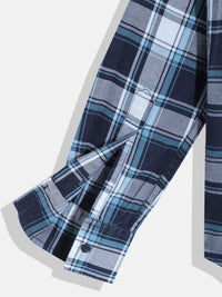 Monte Carlo Boys Checked Casual Smart Fit Shirt
