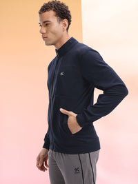 HRX by Hrithik Roshan Mock Collar Tailored Jacket