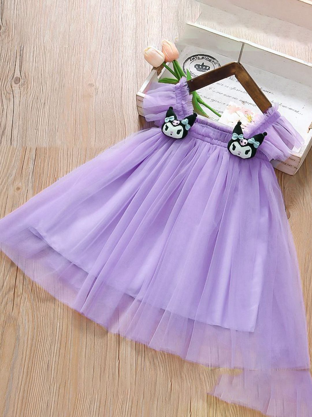 YK Girls Cotton A-Line Dress