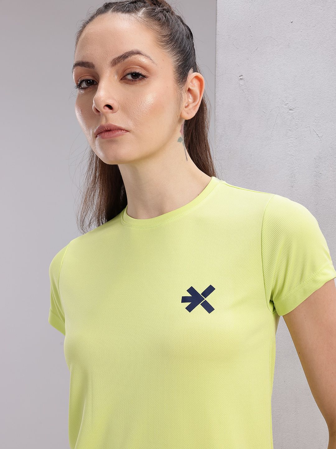 HRX by Hrithik Roshan Couple Collection Typography Print Rapid-Dry Running T-shirt