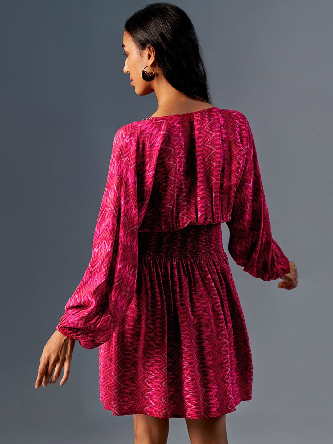 Global Desi Women Printed Mini Dresses