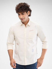 SPYKAR Men Solid Slim Fit Opaque Casual Shirt