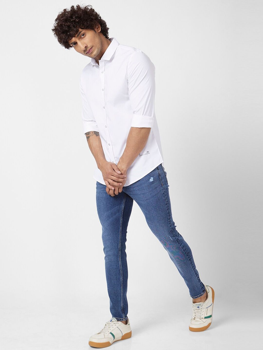 SPYKAR Men Mid-Rise Kano Skinny Fit Stretchable Jeans