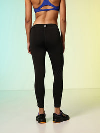 HRX by Hrithik Roshan Women Haptic Pulse Story Rapid-Dry Printed Running Tights