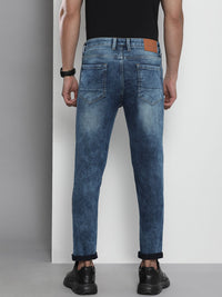 The Indian Garage Co Men Relaxed Fit Light Fade Stretchable Jeans