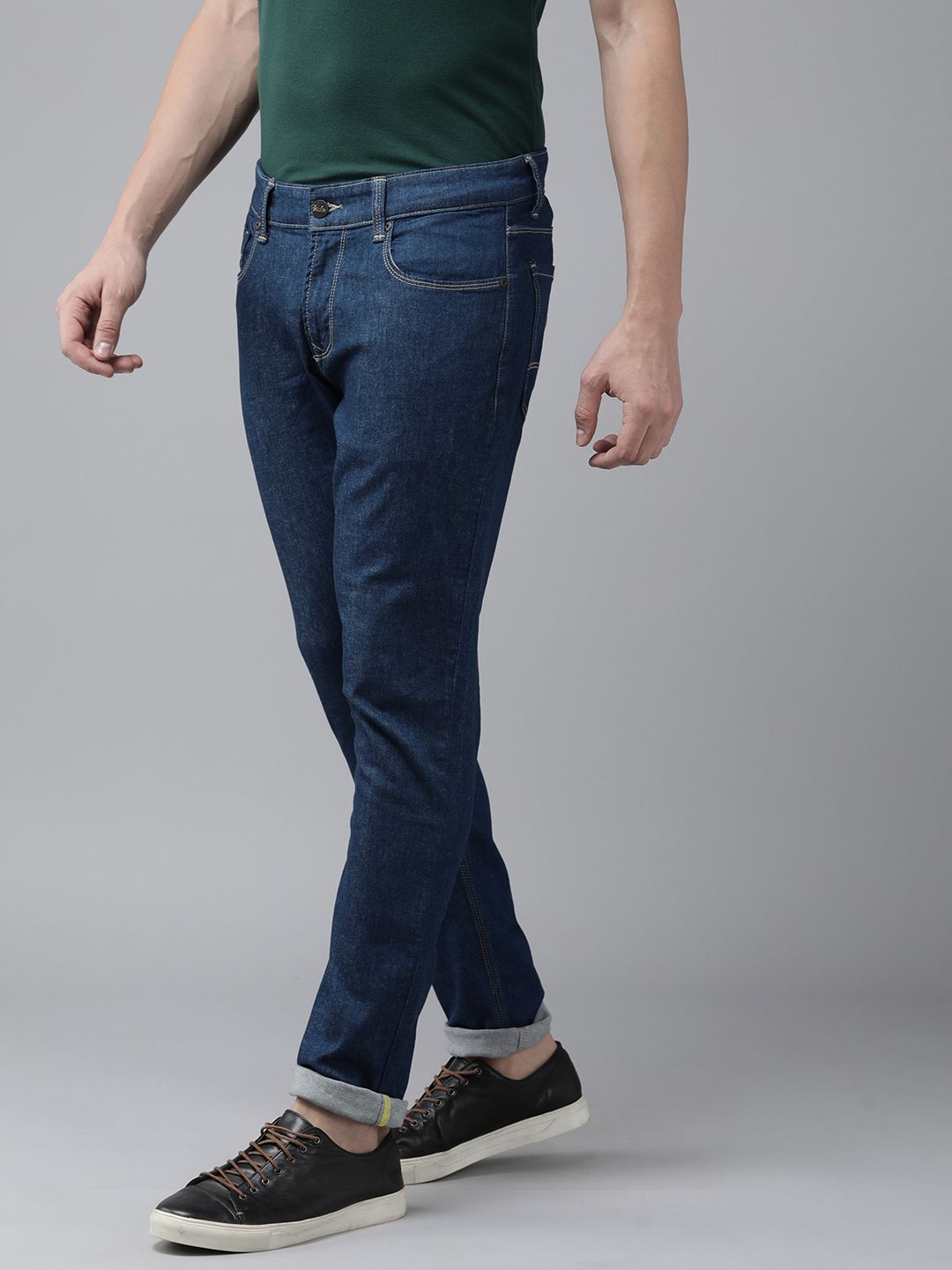 SPYKAR Men Purist Skinny Fit Low-Rise Light Fade Stretchable Jeans