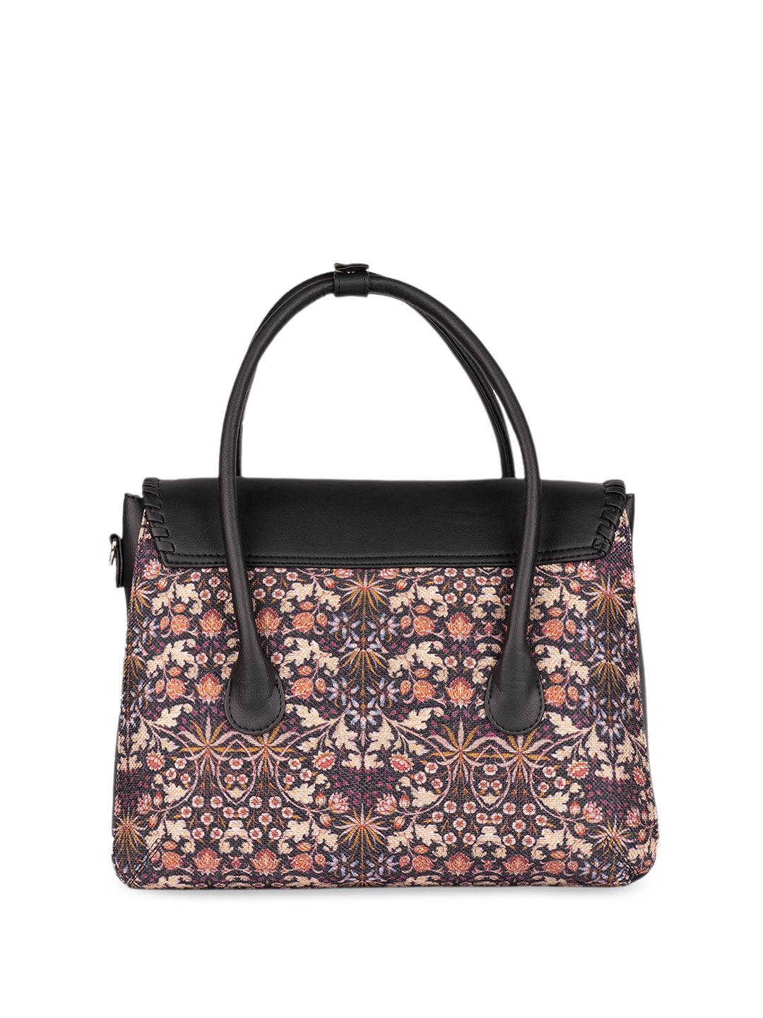 ZOUK Floral Structured Handheld Bag