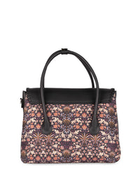 ZOUK Floral Structured Handheld Bag