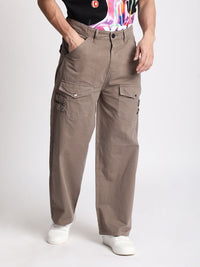 Bene Kleed Men Baggy Fit Cargos Trousers