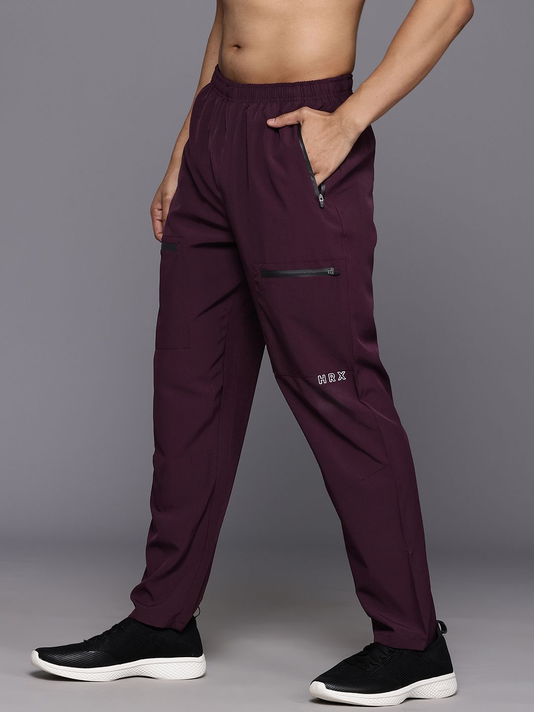 HRX by Hrithik Roshan Men Rapid-Dry Training Track Pants