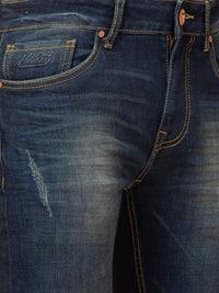 Being Human Men Slim Fit Mildly Distressed Heavy Fade Stretchable Jeans