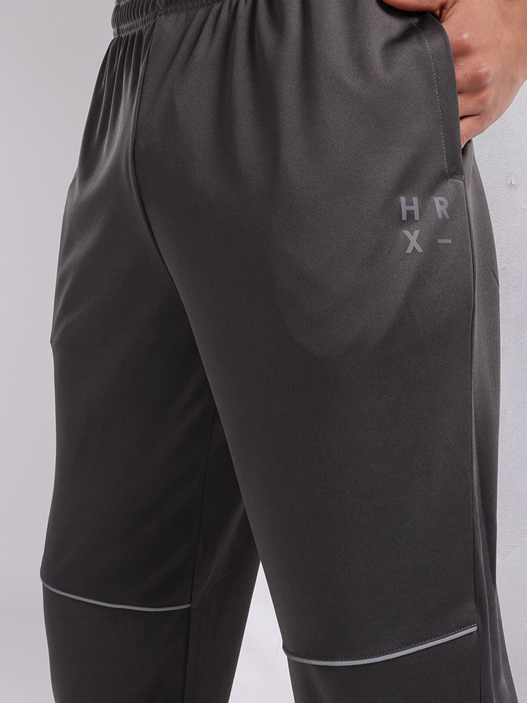 HRX by Hrithik Roshan Men Rapid-Dry Training Joggers with Reflective Details