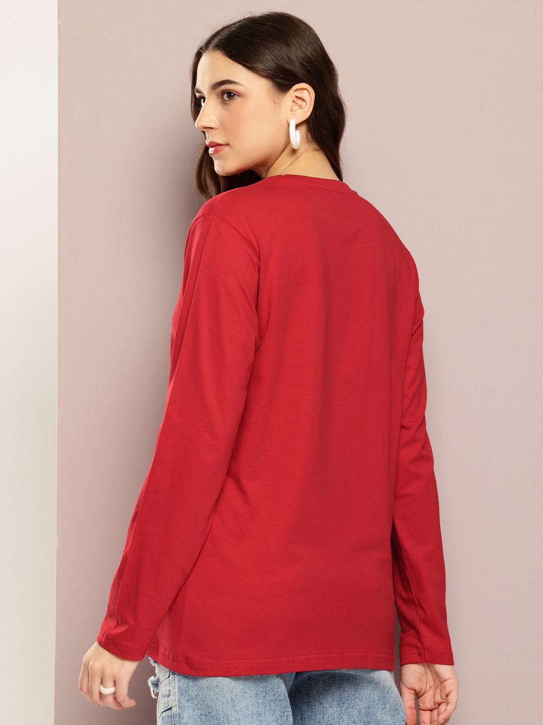 DILLINGER Printed Drop-Shoulder Sleeves Oversized Pure Cotton T-shirt