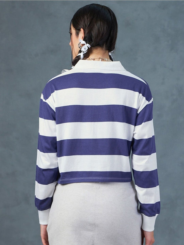Bewakoof Looney tunes Printed Polo Collar Oversized T-Shit