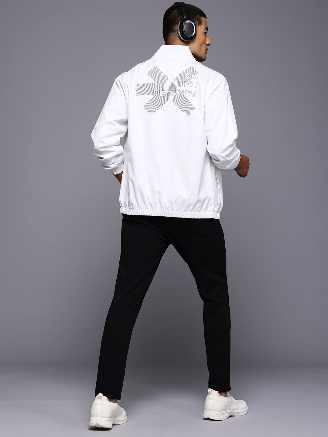 HRX by Hrithik Roshan Rapid-Dry Printed Running Jacket