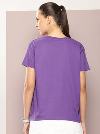 DILLINGER Typography Embroidered Pure Cotton Boxy T-shirt