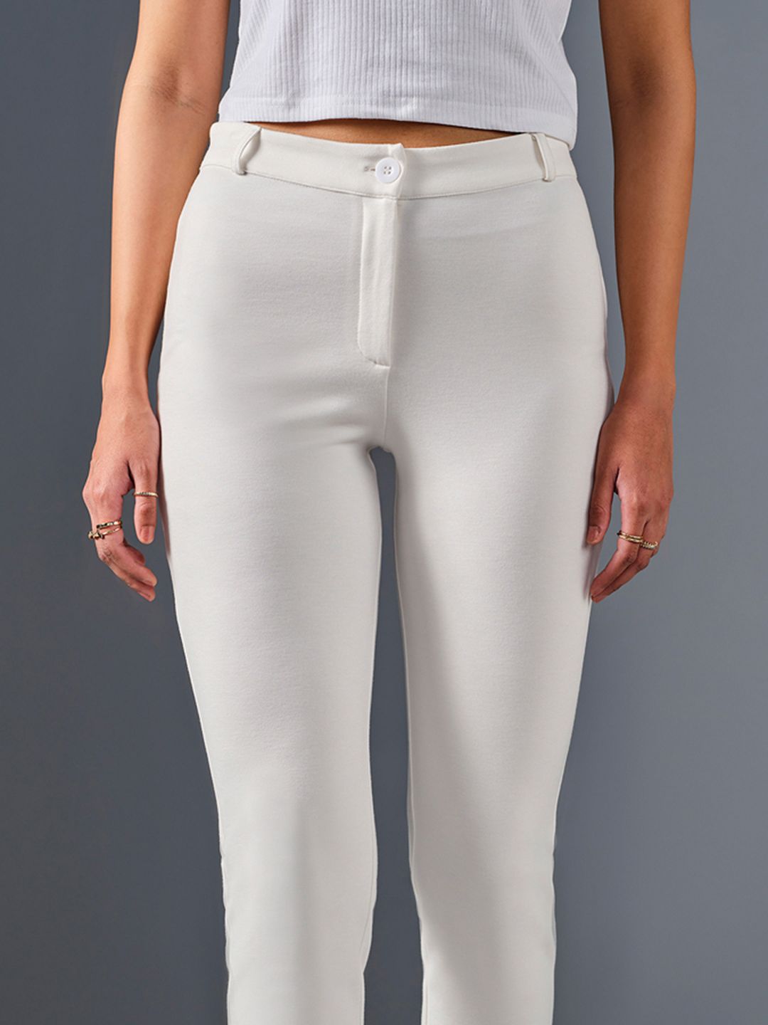 AND Women Skinny Fit Trousers