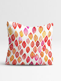 STITCHNEST Set of 5 Red & Blue Floral Square Cushion Covers