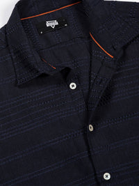Thomas Scott Men Premium Slim Fit Opaque Casual Shirt