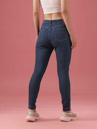 DressBerry Women Skinny Fit High-Rise Light Fade Stretchable Jeans
