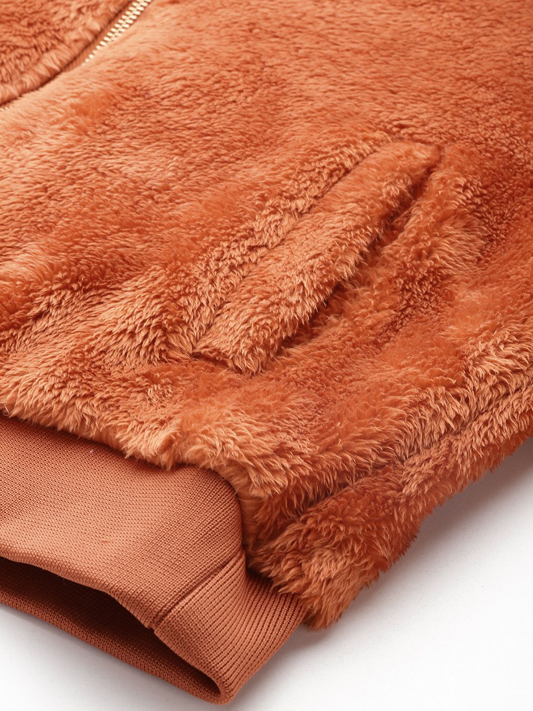 all about you Faux Fur Trim Tailored Jacket