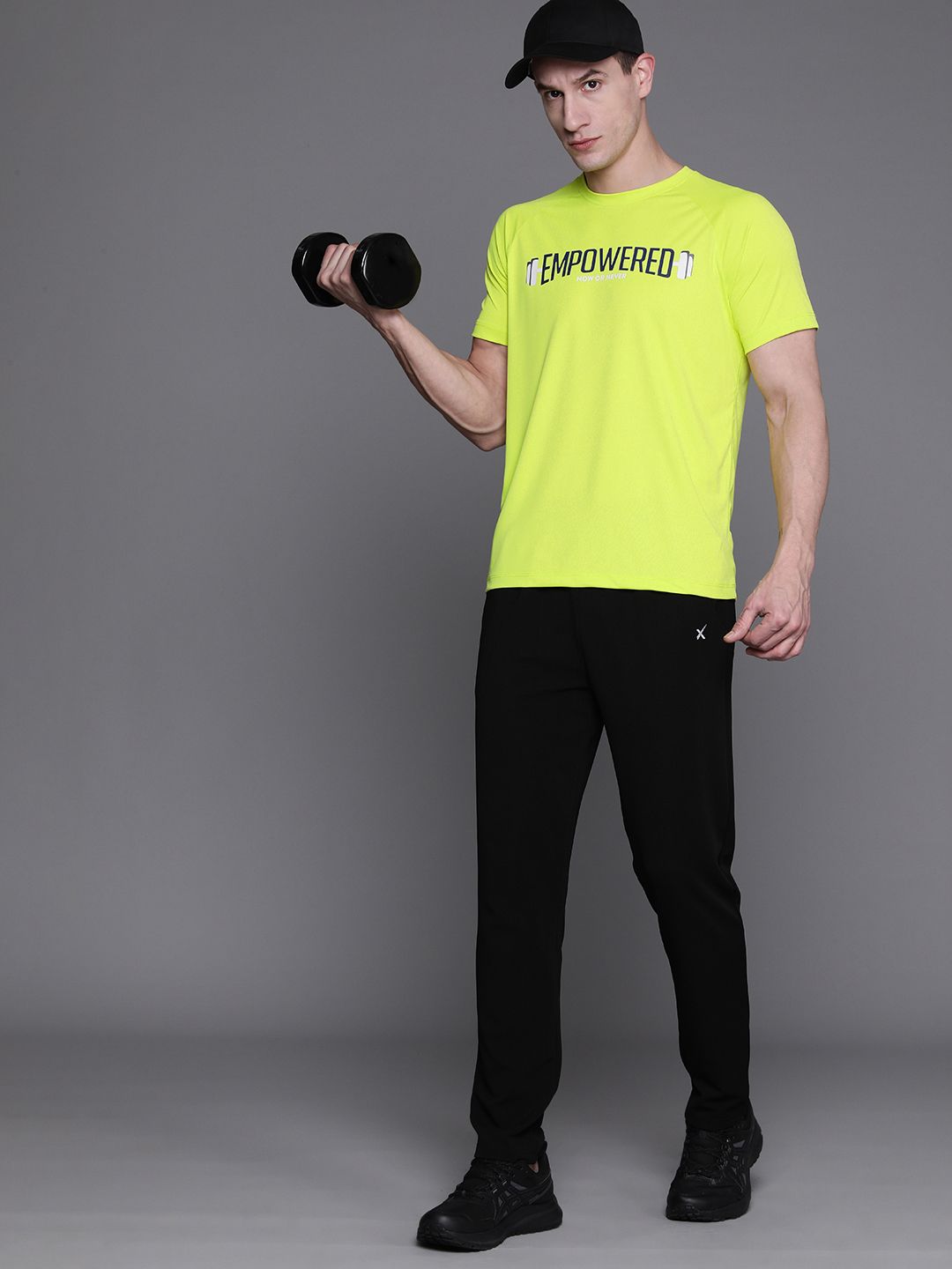 HRX by Hrithik Roshan Printed Rapid-Dry Training T-shirt