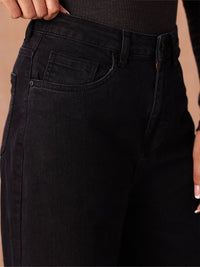 all about you Women Wide Leg High-Rise Light Fade Stretchable Jeans