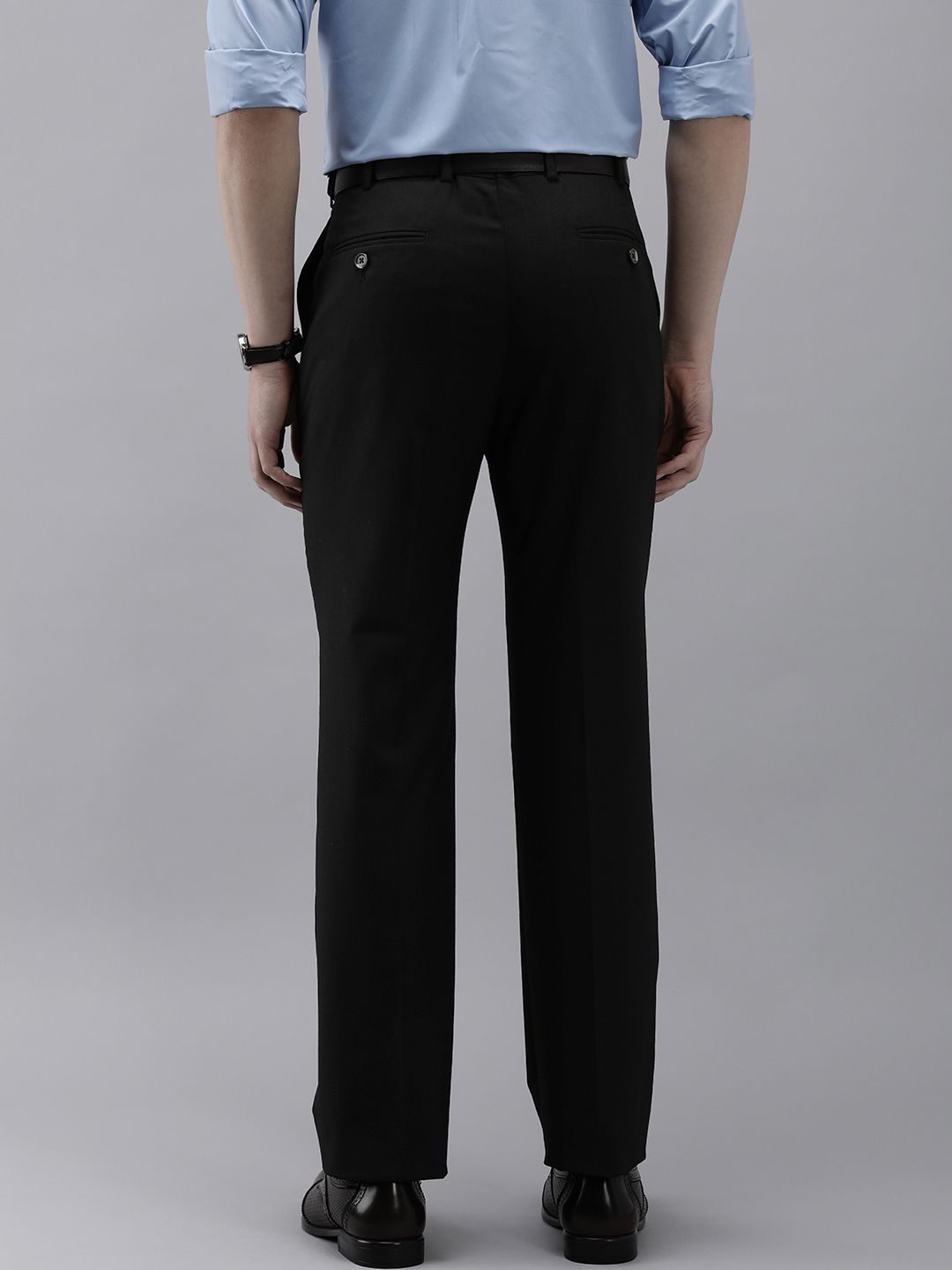 Park Avenue Men Smart Fit Formal Trousers