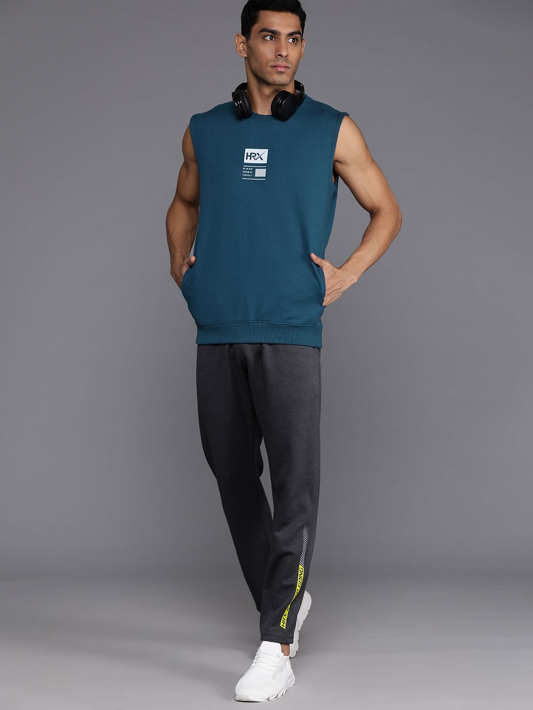 HRX by Hrithik Roshan Lifestyle Printed Sweatshirt