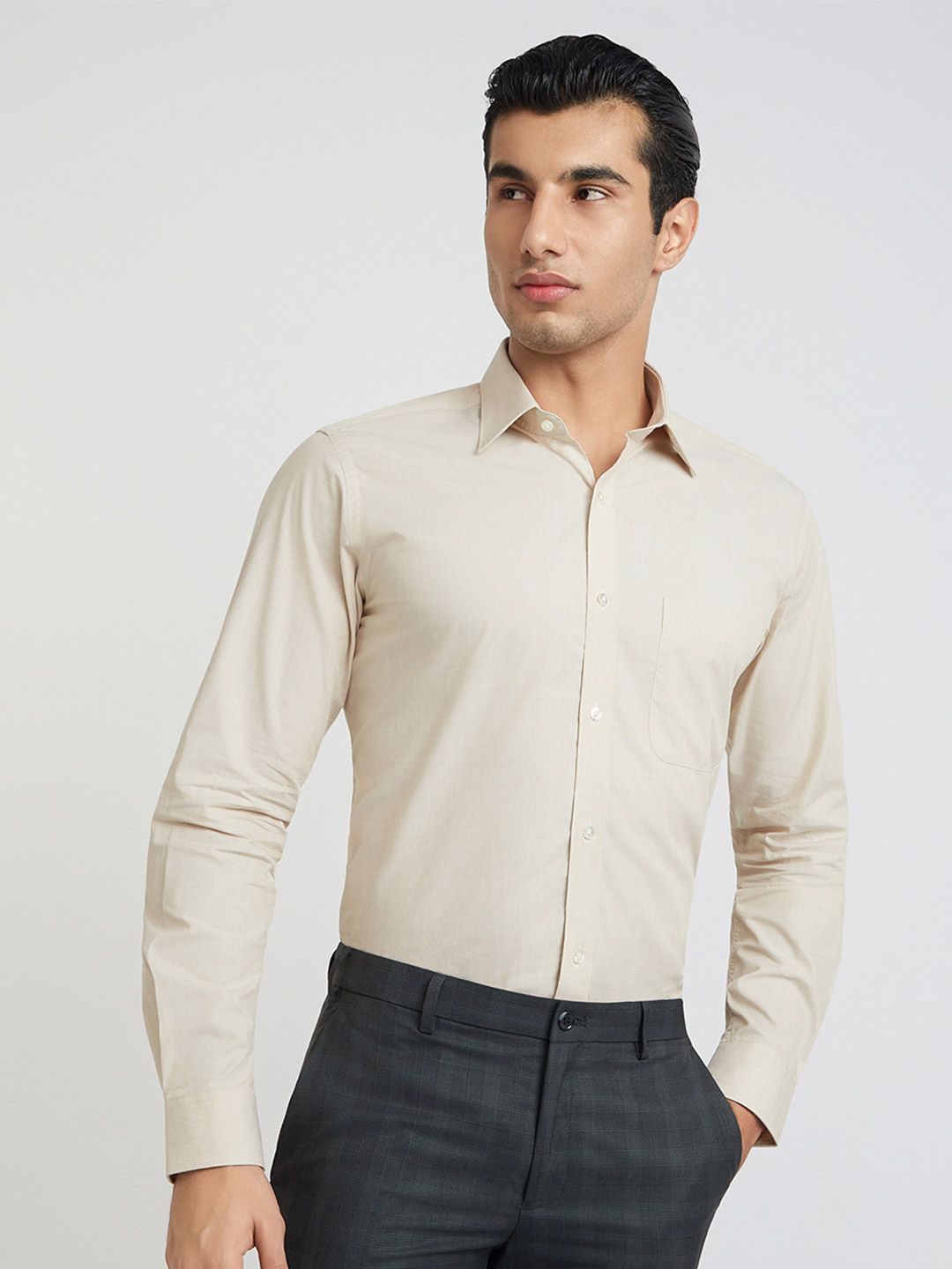 Raymond Pure Cotton Slim Fit Formal Shirt