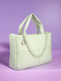 DressBerry Structured Quilted Handheld Bag