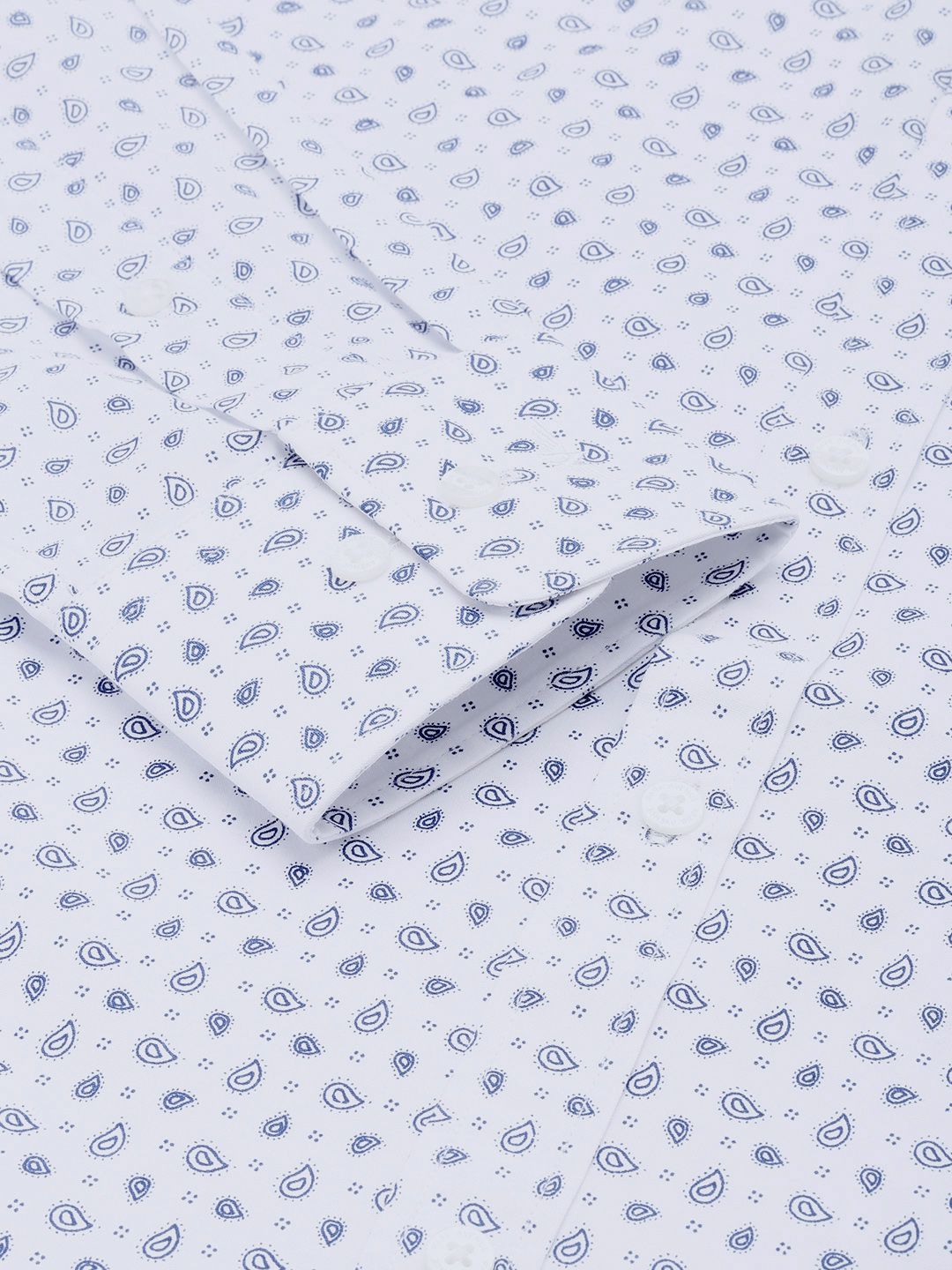 Park Avenue Slim Fit Ethnic Motifs Printed Formal Shirt