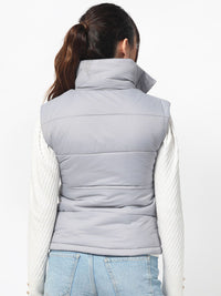 RAREISM Women Purple Solid Padded Jacket