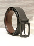Teakwood Leathers Men Leather Reversible Formal Belt