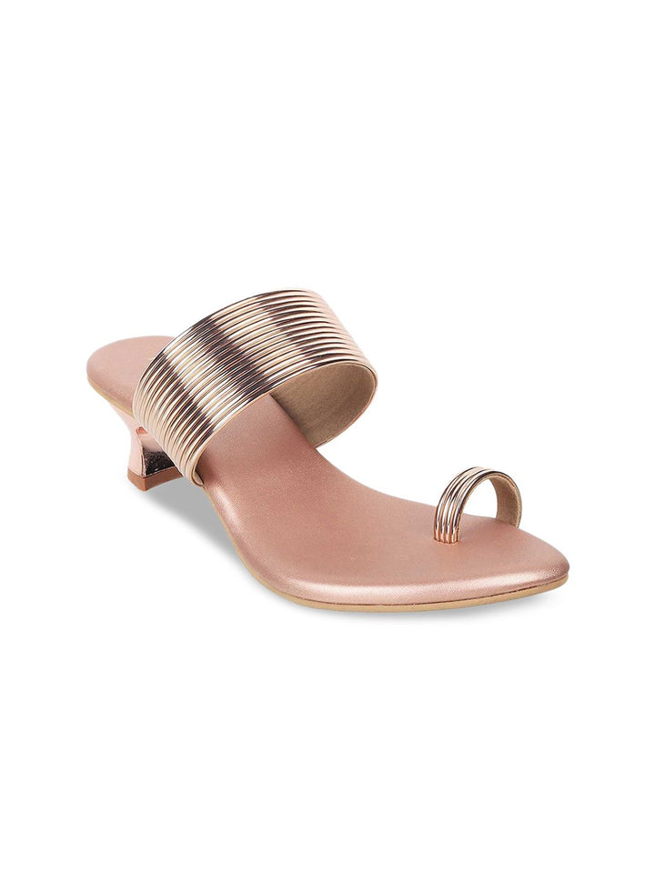 Metro Pink Kitten Sandals