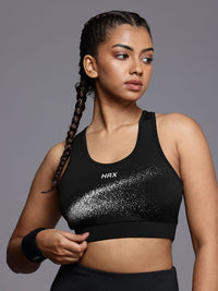 HRX by Hrithik Roshan Abstract Printed Full Coverage Lightly Padded Bra
