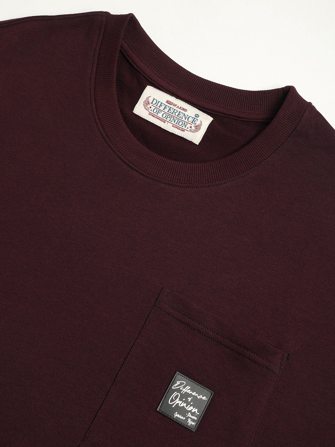 Difference of Opinion Men Oversized Drop Shoulder Ultra Soft Drapey Cotton T-Shirt