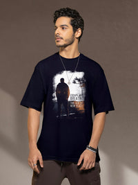 Bewakoof Men Graphic Printed Oversized T-shirt