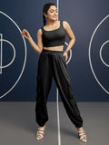 Bewakoof Square Neck Crop Top & Joggers