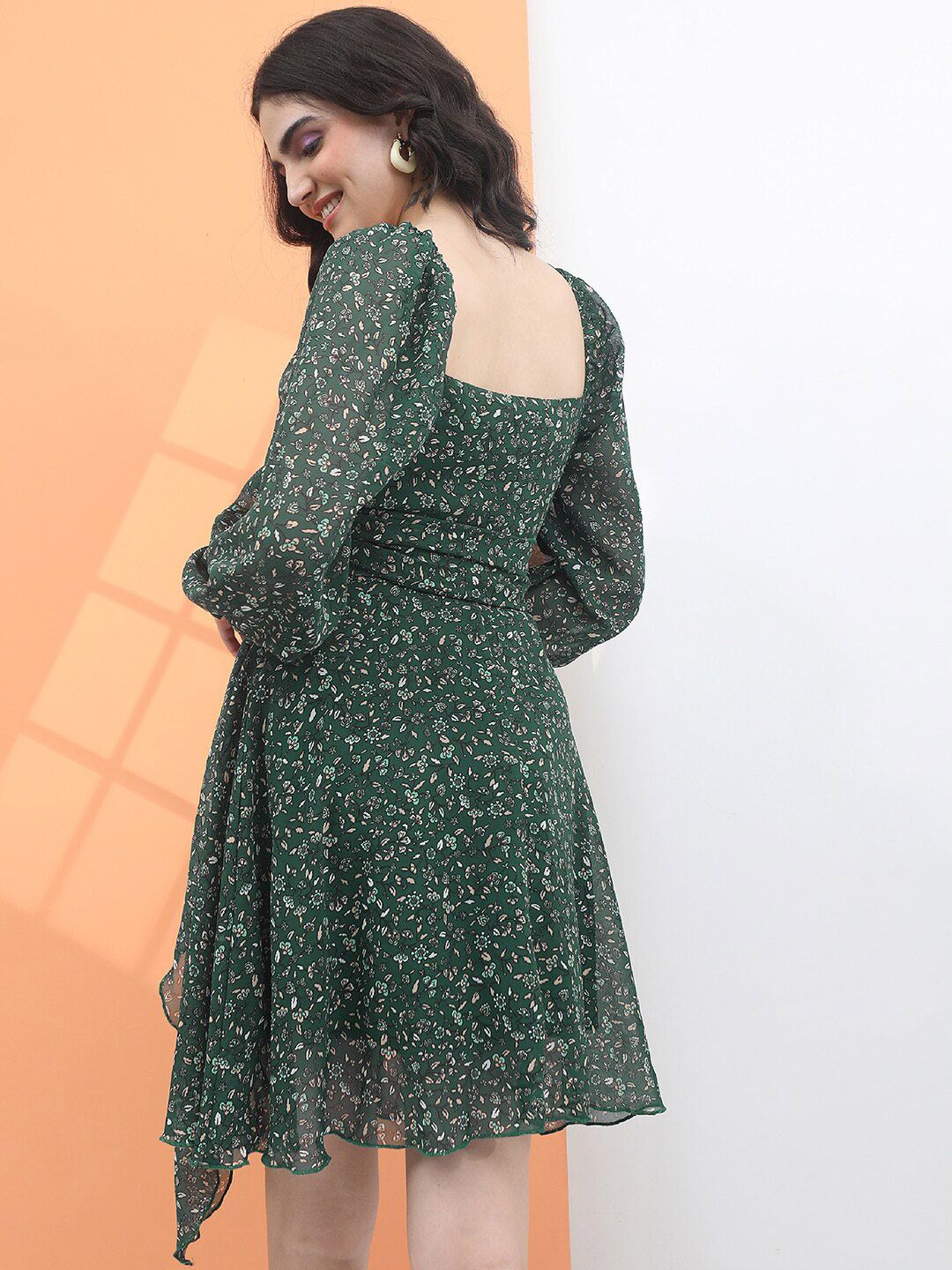 Tokyo Talkies Pakaian Bercetak Floral