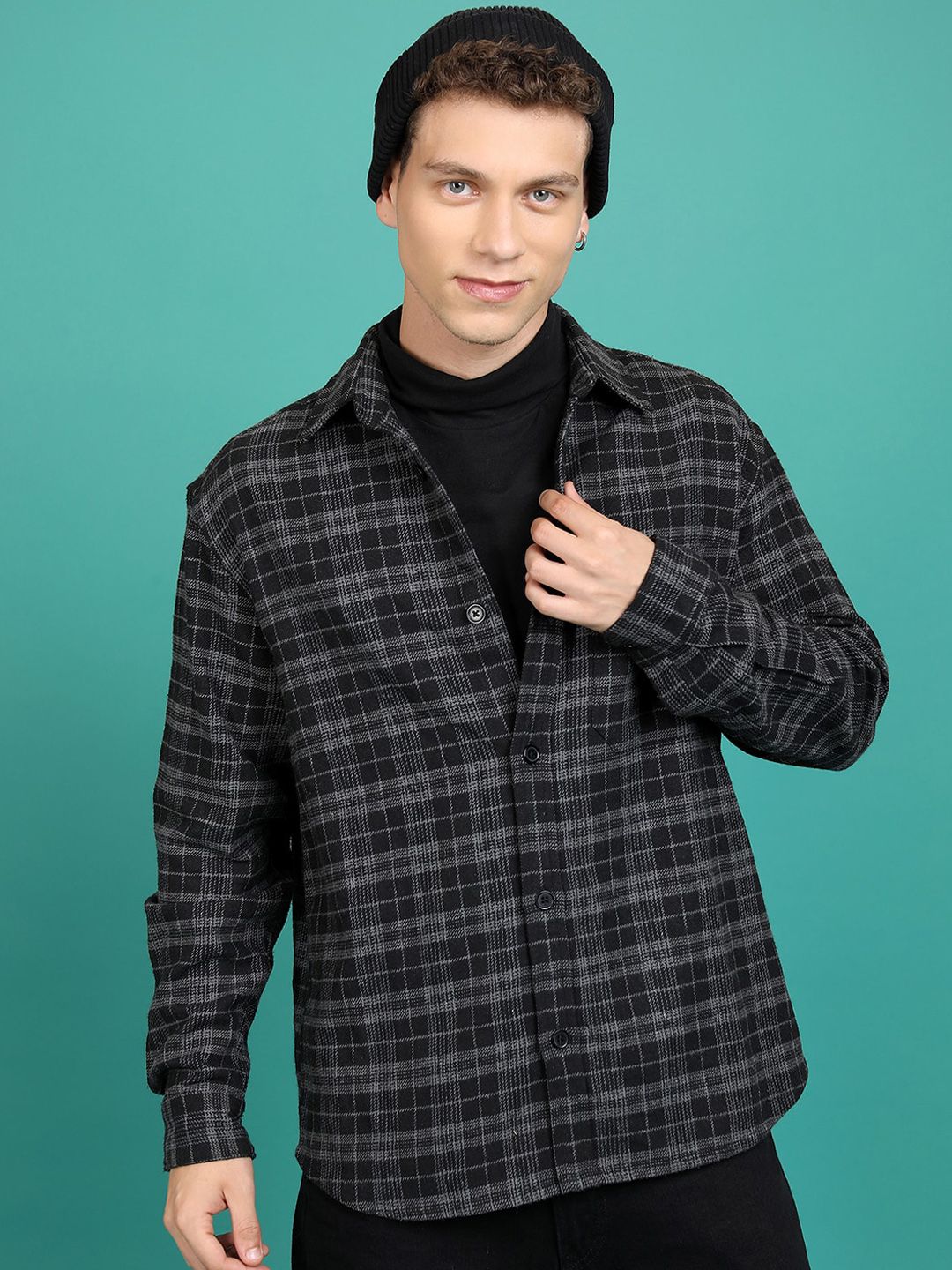 HIGHLANDER Tartan Checked Flannel Shirt