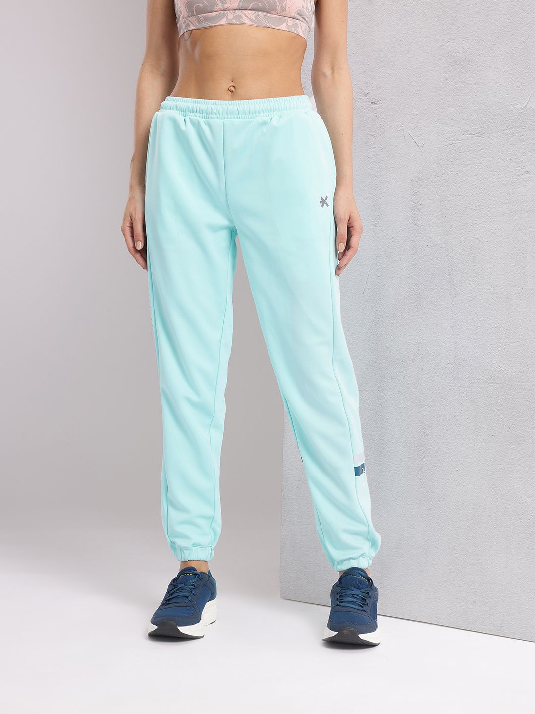 HRX by Hrithik Roshan Women Printed Detail Rapid-Dry Running Joggers